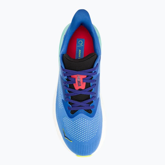 Men's running shoes HOKA Arahi 7 Wide virtual blue/cerise 5