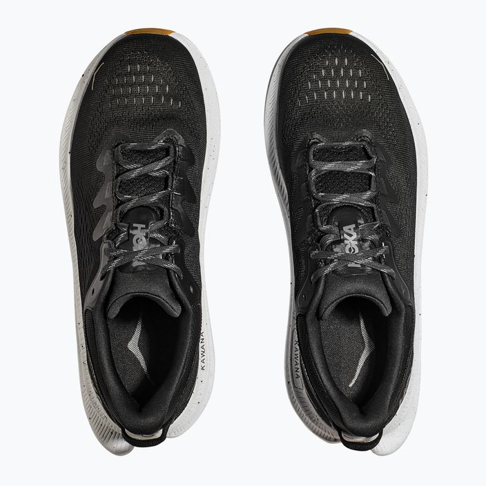 Men's running shoes HOKA Kawana 2 black/white 15