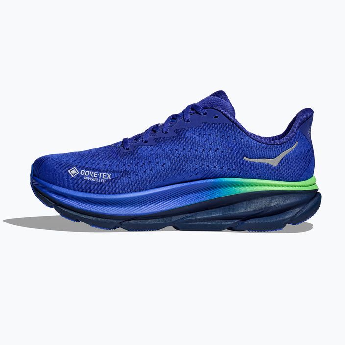 Men's running shoes HOKA Clifton 9 GTX dazzling blue/evening sky 10