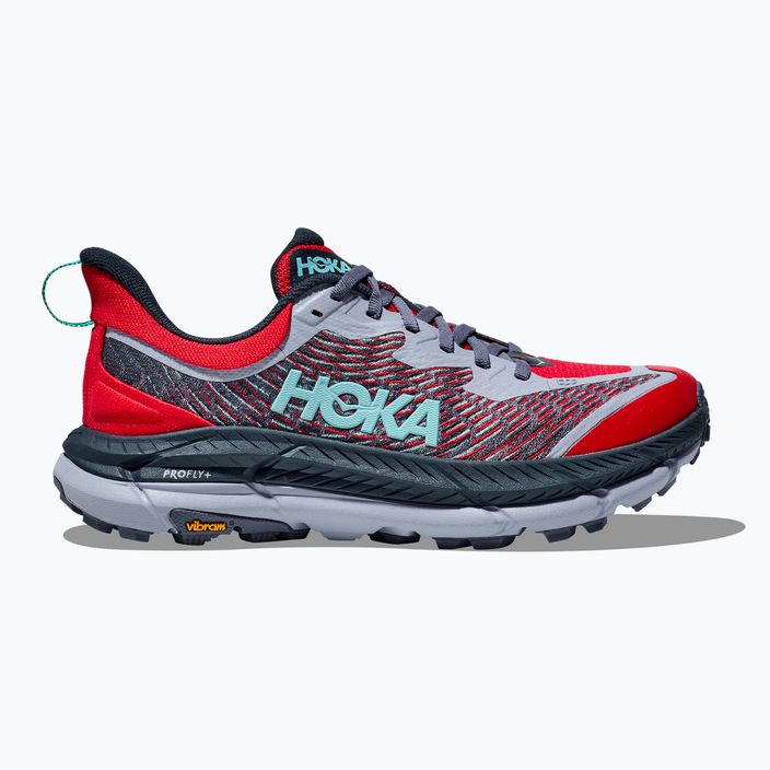 Women's running shoes HOKA Mafate Speed 4 cerise/stormy skies 3