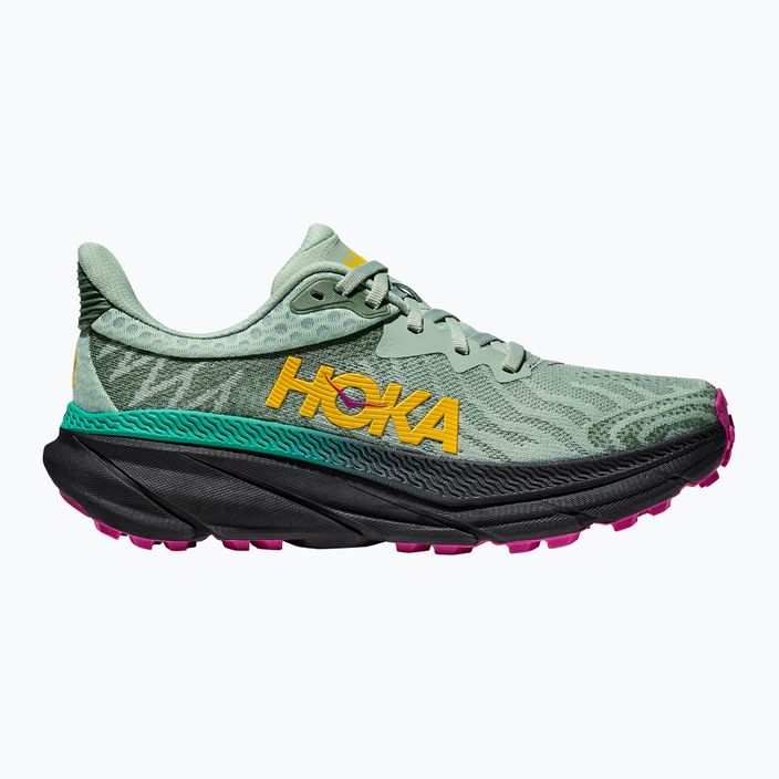 Women's running shoes HOKA Challenger ATR 7 aloe vera/black 2