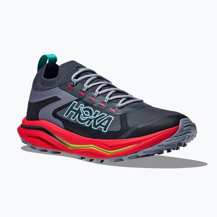 Men's running shoes HOKA Zinal 2 stormy skies/cerise