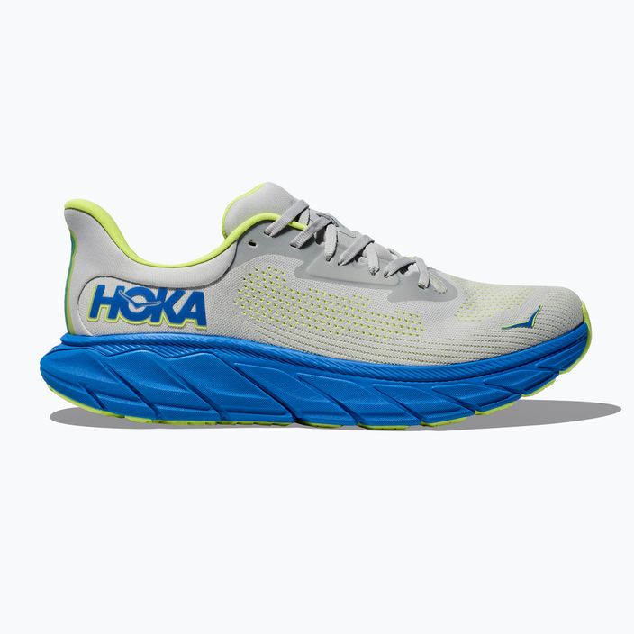 HOKA men's running shoes Arahi 7 stardust/electric cobalt 2