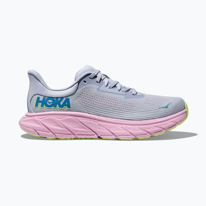 Women's running shoes HOKA Arahi 7 gull/pink twilight 2