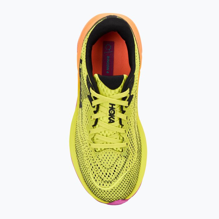 Women's running shoes HOKA Rincon 4 hoka citrus/black 5