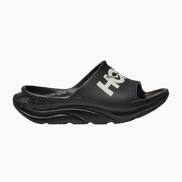 HOKA Ora Athletic Slide black/white flip-flops 2