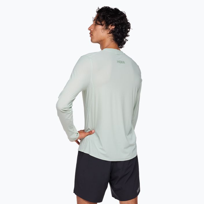 Men's HOKA Airolite Run aloe vera running longsleeve 2