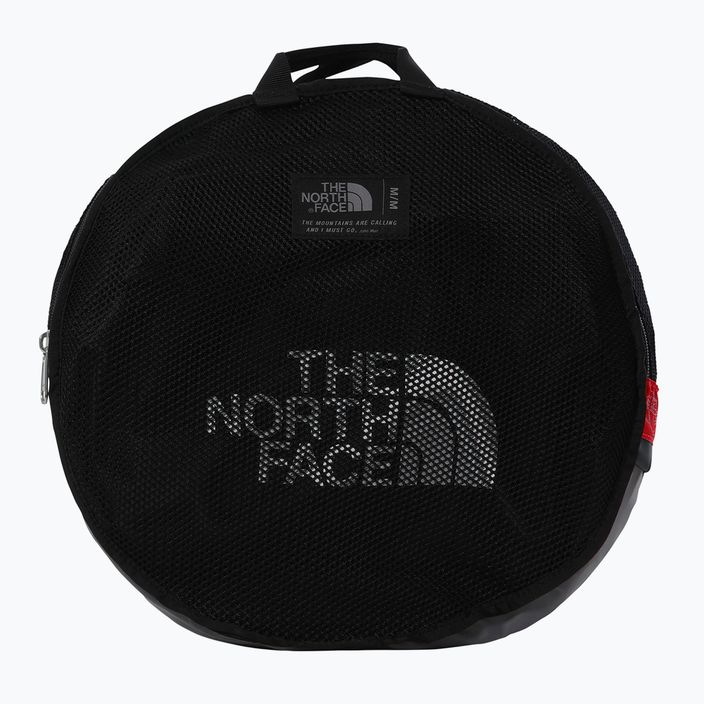 The North Face Base Camp Duffel M 71 l black/white/npf travel bag 3