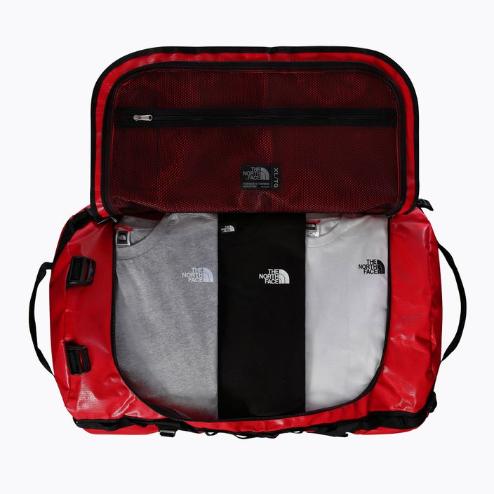 The North Face Base Camp Duffel XL 132 l red/black/npf travel bag 4