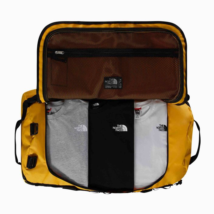 The North Face Base Camp Duffel XL 132 l summit gold/black/npf travel bag 4