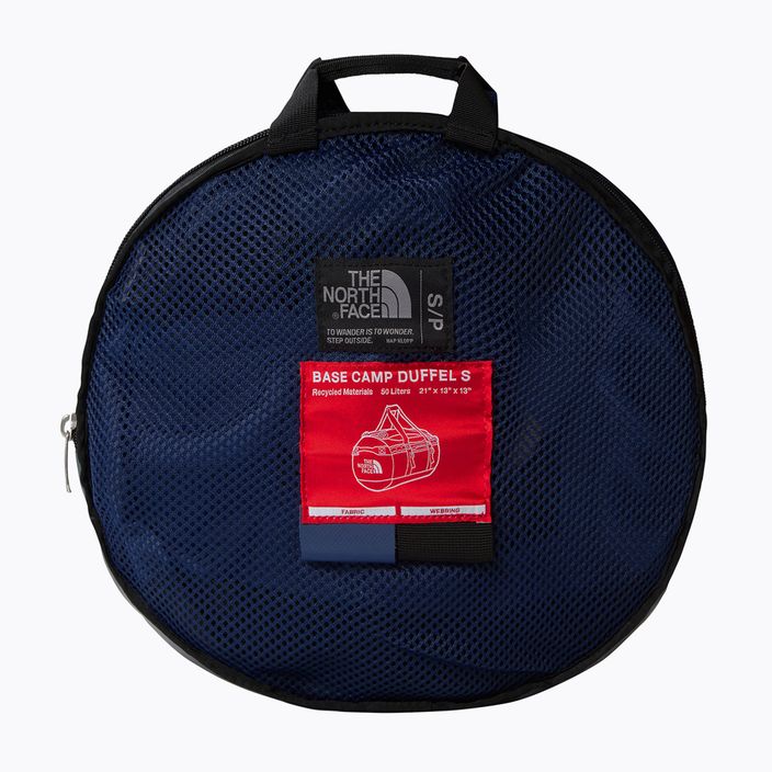 The North Face Base Camp Duffel S 50 l summit navy/black/npf travel bag 3