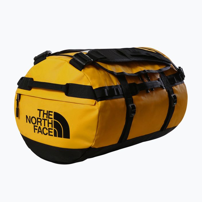 The North Face Base Camp Duffel S 50 l summit gold/black/npf travel bag