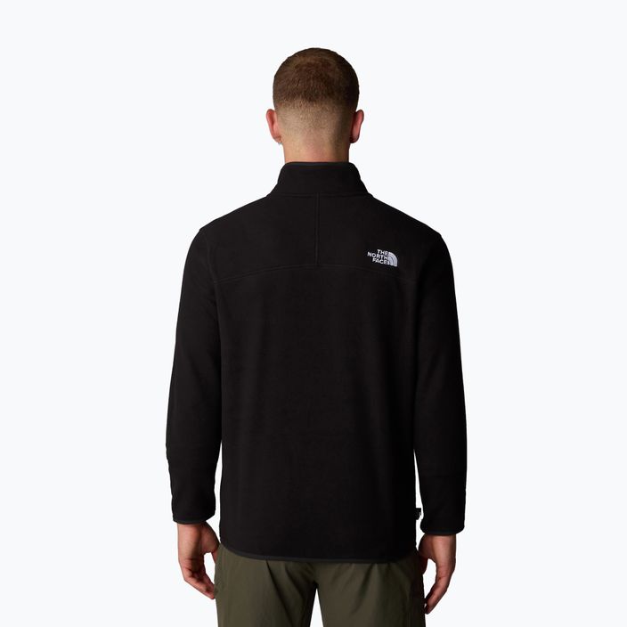 Men's sweatshirt The North Face 100 Glacier 1/4 Zip black/npf 3