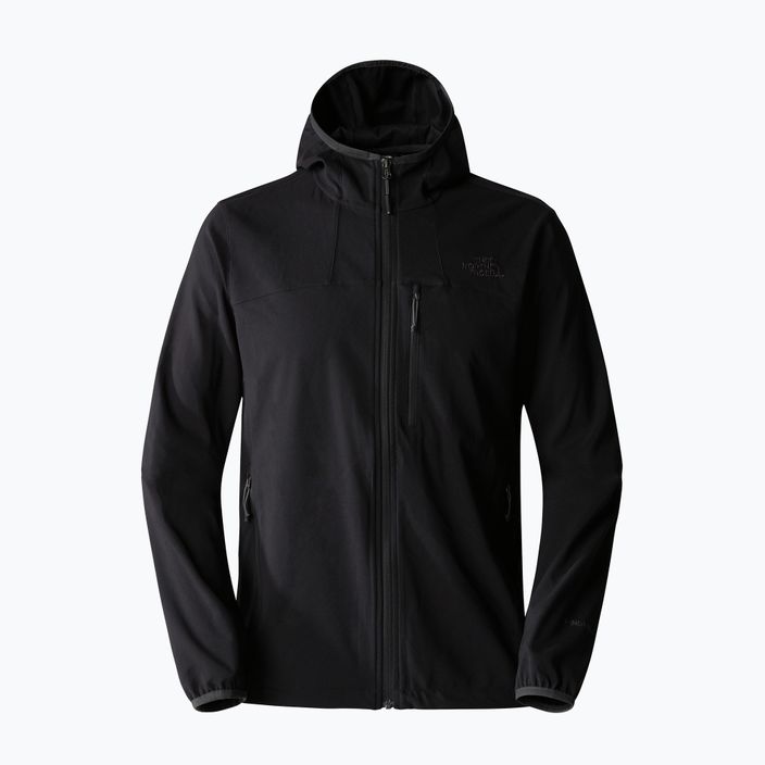 Men's softshell jacket The North Face Nimble Hoodie black/npf 5