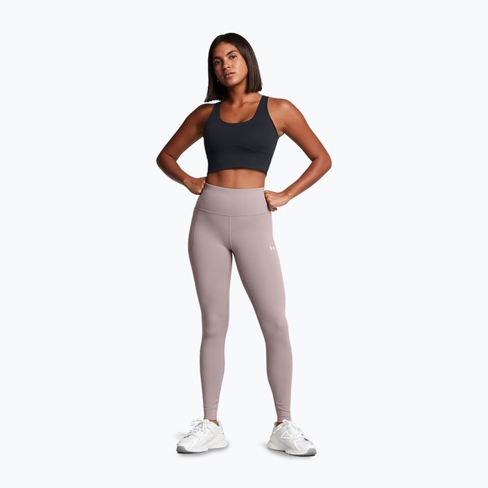 Under Armour Motion tetra gray/white women's training leggings 2