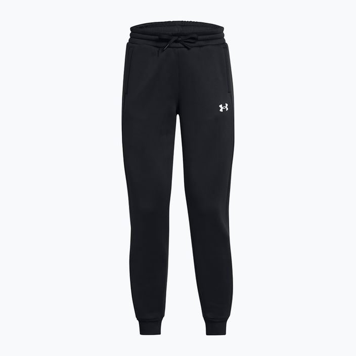 Women's Under Armour Fleece Jogger UA Armour black/white trousers