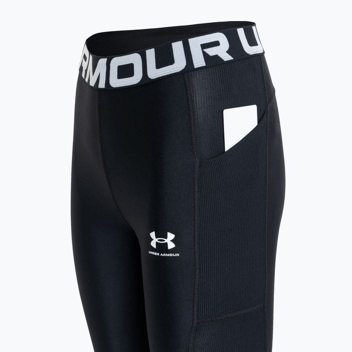 Under Armour women's training leggings black/black/white 4