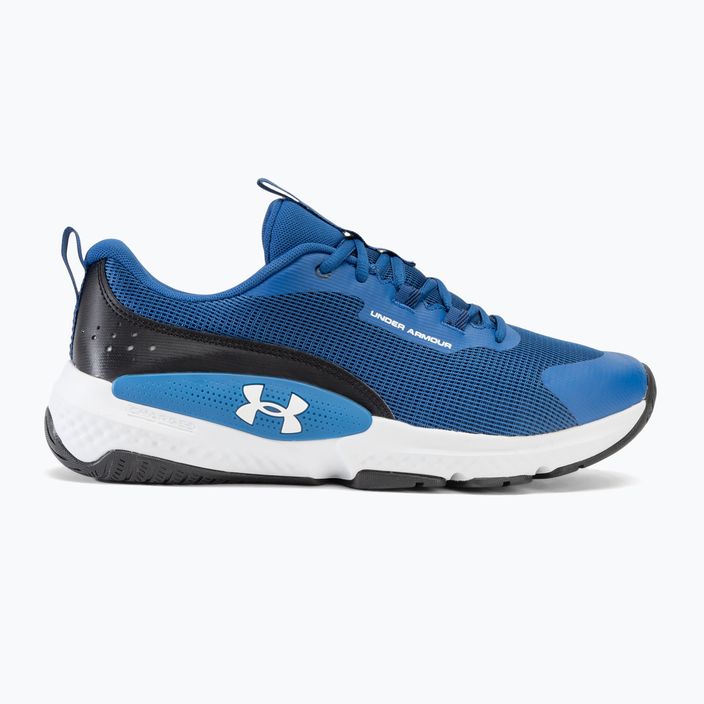 Under Armour Dynamic Select tech blue/black/white men's training shoes 2