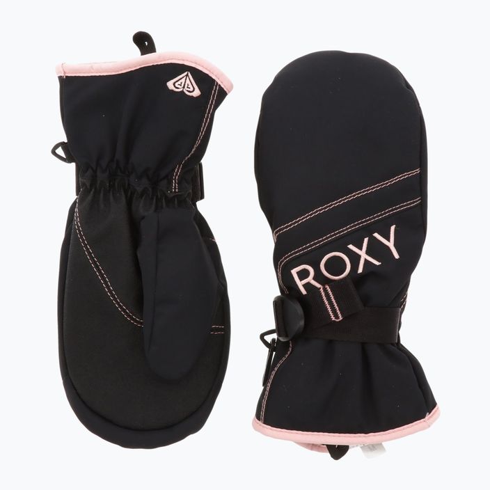 Women's snowboard gloves ROXY Jetty Girl Solid Mitt 2021 true black