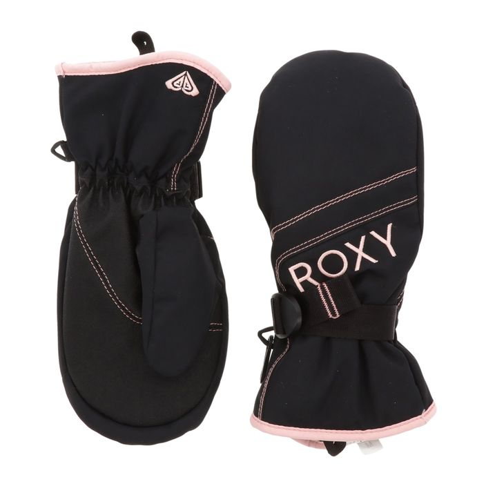 Women's snowboard gloves ROXY Jetty Girl Solid Mitt 2021 true black 2