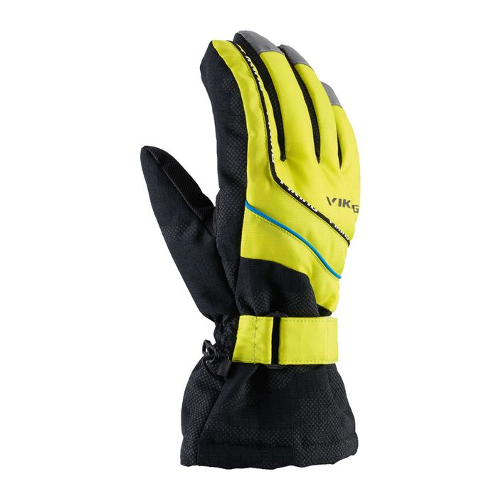 Children's ski gloves Viking Mate yellow 120193322 73 2