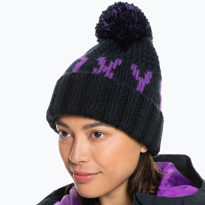 Women's winter hat ROXY Tonic 2021 black 4
