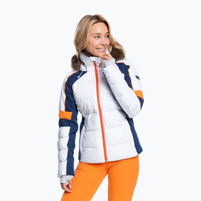 Women's snowboard jacket ROXY Snowblizzard 2021 white