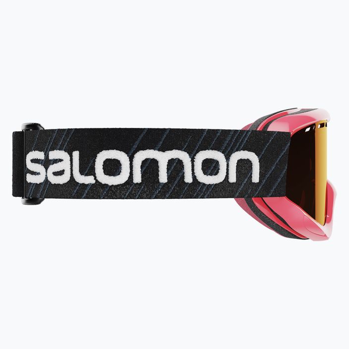 Salomon Juke Access pink/tonic orange children's ski goggles L39137500 7