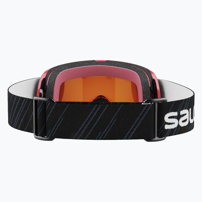 Salomon Juke Access pink/tonic orange children's ski goggles L39137500 9