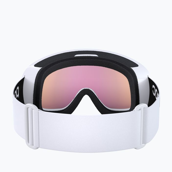 Ski goggles POC Fovea Mid Clarity hydrogen white/spektris orange 9