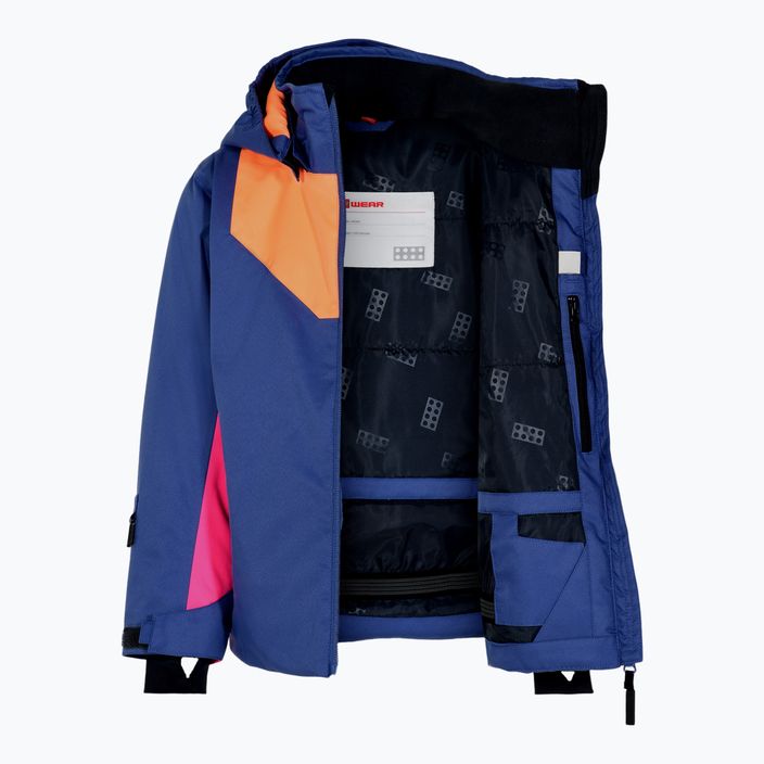 Children's ski jacket LEGO Lwjazmine 702 navy blue 11010259 3