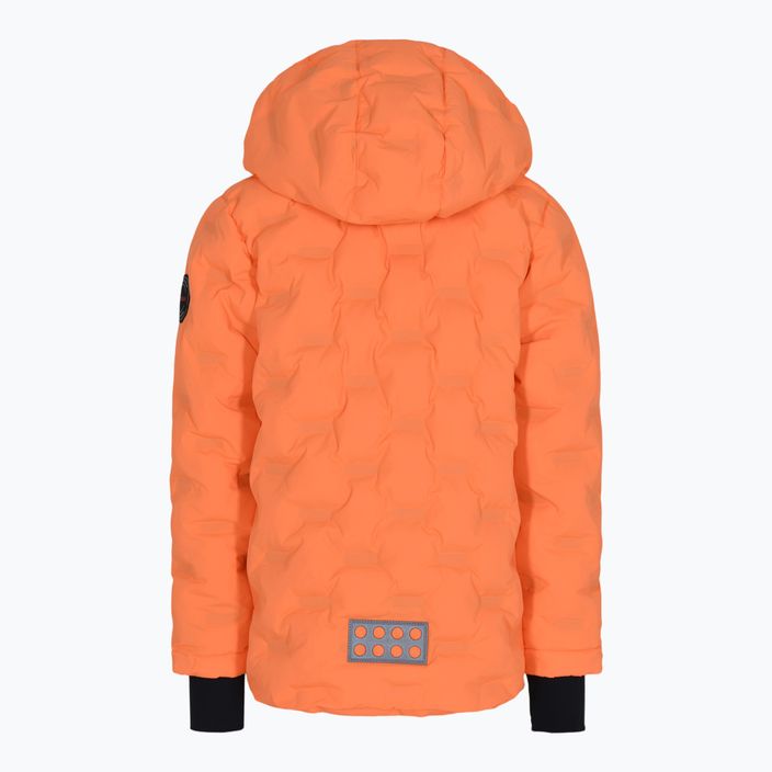 Children's ski jacket LEGO Lwjipe 706 orange 22879 2