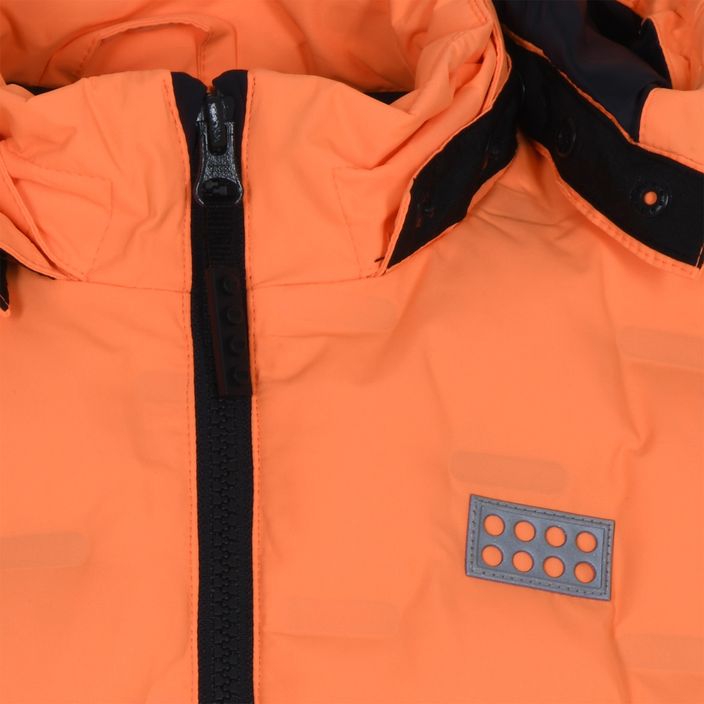 Children's ski jacket LEGO Lwjipe 706 orange 22879 4