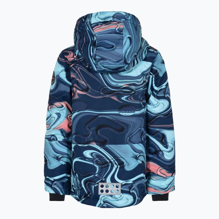 Children's ski jacket LEGO Lwjori 710 blue 11010225 2