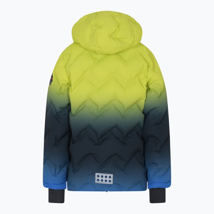 Children's ski jacket LEGO Lwjori 735 yellow 11010197 2