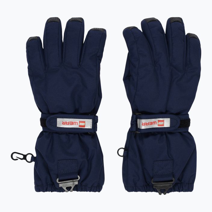LEGO Lwatlin 700 children's ski gloves navy blue 22865 7
