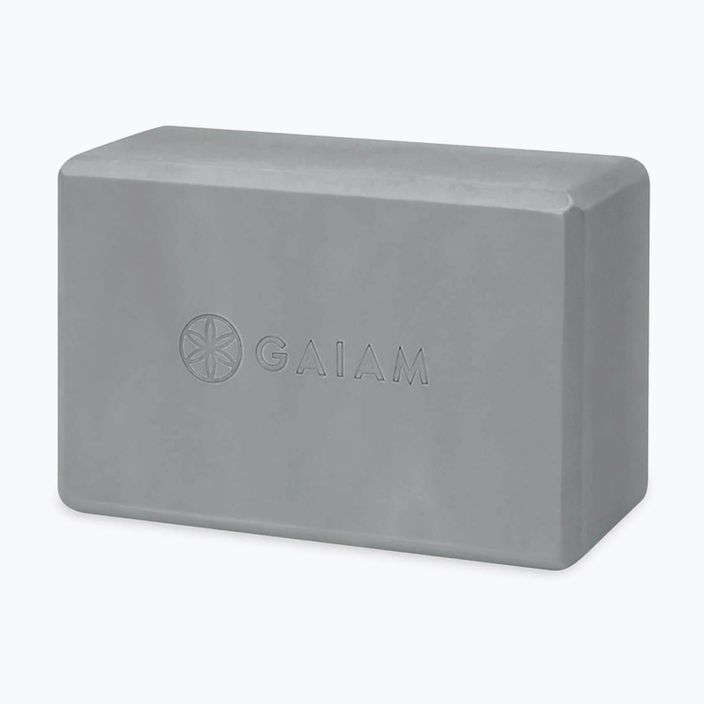 Gaiam Battleship Point yoga cube grey 63681 3