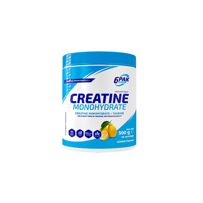 Creatine Monohydrate 6PAK creatine 500g lemon PAK/137#CYTRY 2