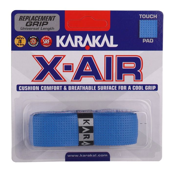 Squash racquet wrap Karakal X-AIR Grip blue 2