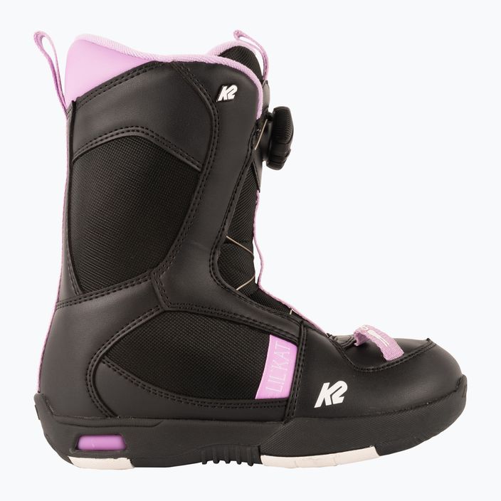 Children's snowboard boots K2 Lil Kat black 11F2034 9
