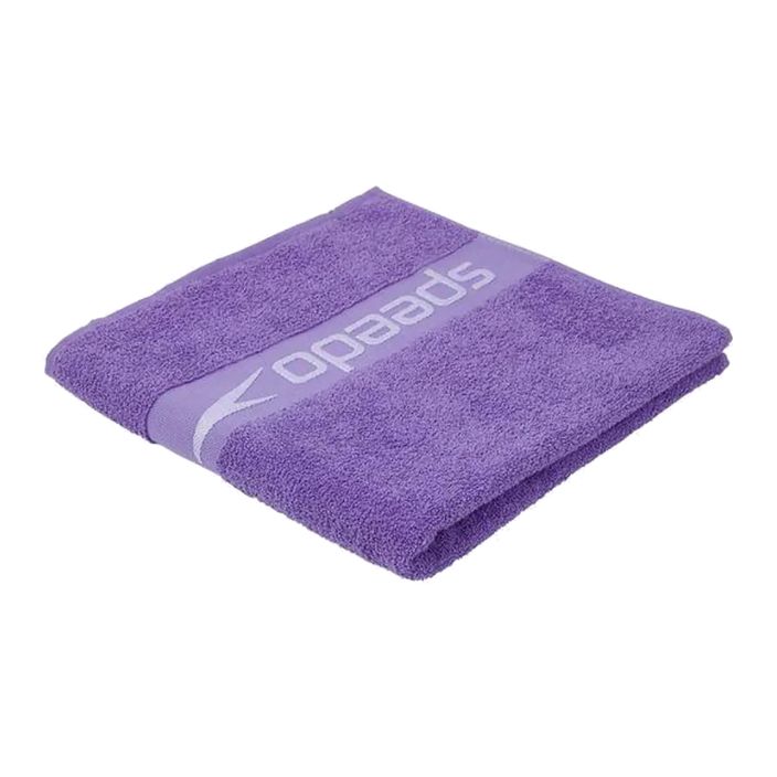 Speedo Border towel purple 8-09057 2