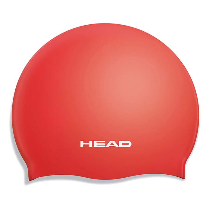 HEAD Silicone Flat RD children's swimming cap red 455006 2