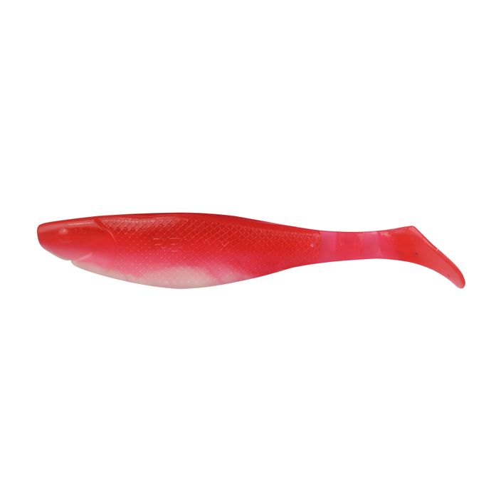 Relax rubber lure Hoof 5 Laminated 3 pcs red-white BLS5-L 2