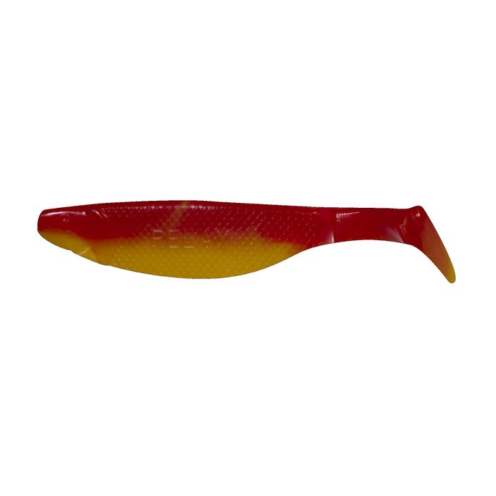 Rubber lure Relax Hoof 5 Laminated 3 pcs red-yellow BLS5-L 2