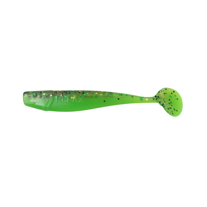 Relax Kingshad 3 Laminated rubber lure 4 pcs baby bass lime KS3 2
