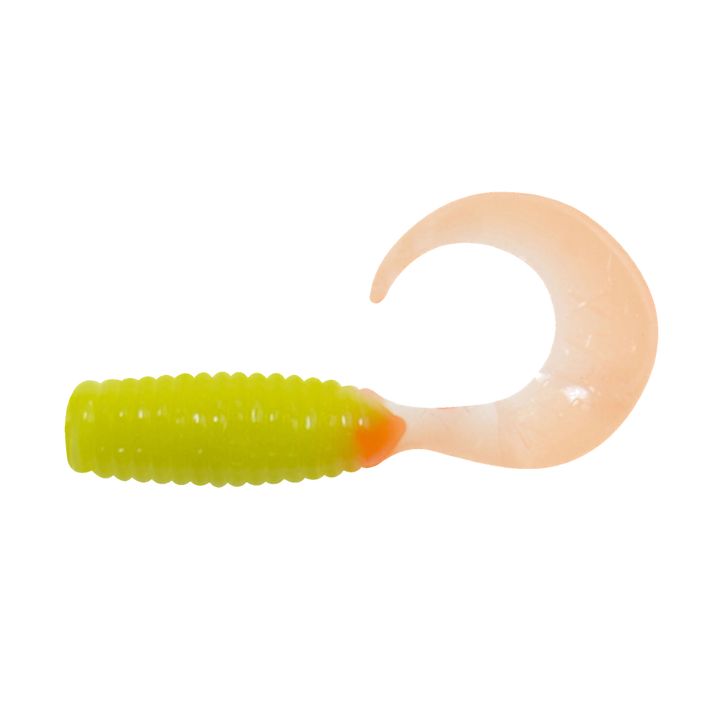 Relax Twister rubber lure VR1 Standard 8 pcs white VR1-TS 2