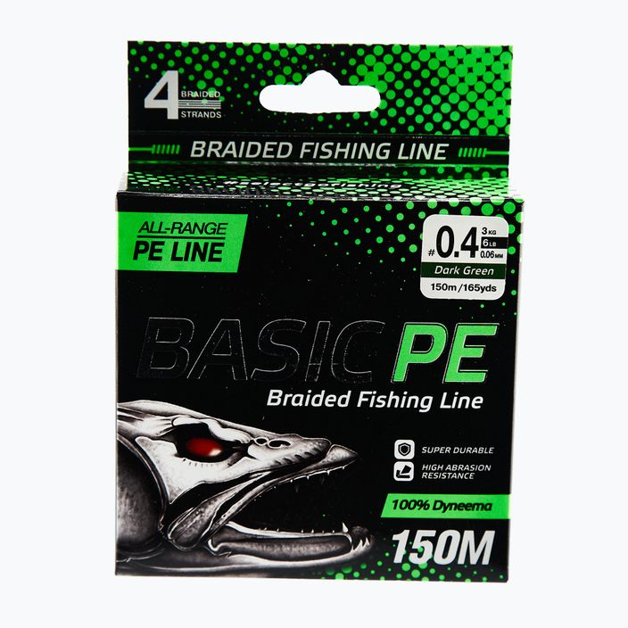 Select Basic PE dark green braided line 2
