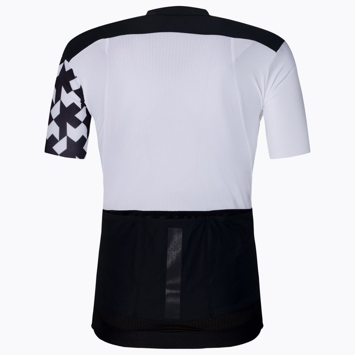 ASSOS Equipe RS Targa S9 men's cycling jersey white and black 11.20.323.57 2