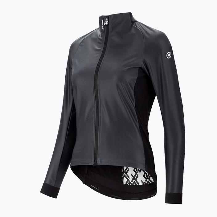 Women's cycling jacket ASSOS Uma GT Evo Winter grey 3
