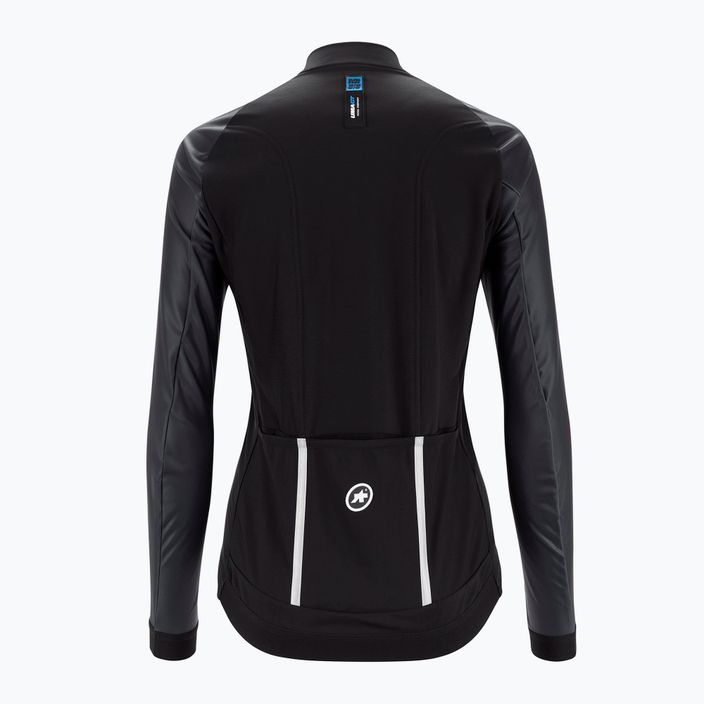 Women's cycling jacket ASSOS Uma GT Evo Winter grey 4